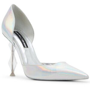 140$ Jessica Rich x Steve Madden Talia Dorsey Pumps Heels Size 9 US Iridescent